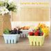 Fruit Basket Fruit Bowl Fruit Basket Farmhouse Square Bowl Rustic Kitchen Decor Fruit Bowls Fruit Baskets Kitchen Bowl Kitchen Organizers and Storage (Color : A Size : 13 * 7.5cm) - Buy Online on GoSupps.com