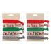 Miaija 10Pieces Christmas Elastic Hair Ties Colorful Ponytail Holder Hair Band Mixed Pattern Xmas Hair Decoration for Girls and Woman Party Favors Gifts