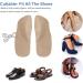 Buy 2 Pairs Pigskin Arch Support Inserts - Heel Cushion Pads for Flat Feet & Plantar Fasciitis | Adhesive Insoles for Men & Women - Sizes 8-12 & 8-11 - Buy Online on GoSupps.com