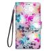 Miagon Full Body Wallet Case for Xiaomi Redmi Note 11 Pro Colorful Pattern Design PU Leather Flip Cover with Magnetic Closure Stand Card Slot Colorful Flower Xiaomi Redmi Note 11 Pro Colorful Flower