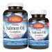 Carlson Labs Norwegian Salmon Oil Complete 120 + 60 Free Soft Gels