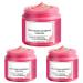 Licsaliwe Pregnancy Stretch Mark Cream - Belly Butter for Pregnancy Improve Skin's Appearance 100g Rose Scented Moisturizer for Daily Skin Care 3Pcs