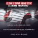 Boxerpoint Large PU Leather Boxing Speed Bag with Anti-Leak Gas Nozzle for Home Gym - MMA Training Speedball - Buy Online on GoSupps.com