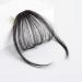 Clip In Bang Hair Extensions Bangs Fake Bang Hairpieces Natural Easy To Use Soft Hair Extensions Bangs For Women And Girls Natural black - with sideburns - Buy Online on GoSupps.com