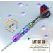 Turnart Darts Metal Tip Set - 12 pcs 24g Professional Steel Tip Darts with Case, Shafts, O'Rings + Flights - Dart Sharpener - 2023 Edition - Buy Online on GoSupps.com
