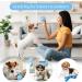 Fanshionide Kielzeug Dog - 6 Indestructible Natural Rubber & Plush Squeaky Puppy Toys for Interactive Play - Perfect for Small & Medium Dogs - Buy Online on GoSupps.com
