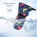 Waterproof Toddler Ski Mittens | Fleece Lined Winter Gloves for Boys & Girls | Dinosaur Design | Size S (2-4 years) - Buy Online on GoSupps.com