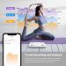 Bluetooth Smart Body Fat Scale with 24 Measurements and Fitness App Sync | High Precision Body Composition Monitor for Weight, BMI, Muscle Mass | 400lbs Capacity | White - Buy Online on GoSupps.com