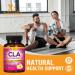 CLA 1 560mg Extra Strength Natural Health & Lean Muscle Support Supplement - Made in USA - Conjugated Linoleic Acid from Safflower Oil - Non-GMO - 60 Softgels - Buy Online on GoSupps.com