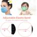 120 PCS 1/4 Inch Elastic String Cord Bands with Adjustable Buckle - Sewing Crafts DIY Mask - 6 Assorted Colors - Adults and Children - Buy Online on GoSupps.com