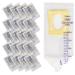 PoLmEr 20 Pcs Pediatric Urine Bag Collector Sterile 200 ml Clear Pee Holder for Urinary Incontinence for Children & Baby