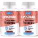 Liposomal Nicotinamid Riboside 2000 mg with TMG and Pterostilben |More efficient than NMN Boost NAD+ |Support of the cellular energy metabolism (60 pieces (2 Pack))