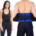 Body And Base TM Adjustable Neoprene Double Pull Lumbar Support Lower Back Belt Brace Pain Relief (XXXX-L (4XL) (48-52 inches))