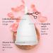 Eco Era Menstrual Cup Set Size L - Dye-Free Odorless Eco-Friendly Alternative to Tampons - 3-Piece Set with Cotton Bag & Bamboo Brush - Buy Online on GoSupps.com