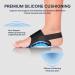 Arch Support Braces for Plantar Fasciitis Relief - Non-Slip Wearable Orthotics with Adjustable Bands & Gel Pads - Unisex One Size HSA/FSA Eligible - Black - Buy Online on GoSupps.com