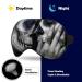 Skull Couple Halloween Sleep Eye Masks - Elastic Strap for Women and Men - Buy Online on GoSupps.com