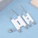 Universal H Ignition Electrodes for Oil Burners | Ceramic Double Pole Ignition Pins - High Performance & Reliability - Buy Online on GoSupps.com