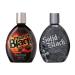 Millennium Tanning Products  Solid Black 100x (13.5 oz) and Insanely Black 60x (13.5 oz)