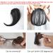 juanxian Girl's One Piece Hair Extensions Fashion Front Fringe Bangs/fringes Clip In On(Black) 5-Black - Buy Online on GoSupps.com