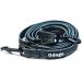 ODOGO Double-Ended Training Lead Size L Black Chevrons 2m Premium Professional Dog Lead Neoprene-Padded Easy to Use Reflective Adjustable Lengths Hands-Free Walking (Black Chevrons Large) Large Black Chevrons