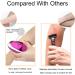 Dabuu Nano Hair Remover | Upgraded Crystal Hair Eraser | Smooth Skin Without Shaving | Pain-Free Hair Removal Device for Women & Men - Red - Buy Online on GoSupps.com