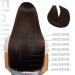 Elailite Tape Extensions - Real Hair Hairpiece 40cm 30g Straight Remy Dark Brown #02 20 Pieces - International Shipping Available - Buy Online on GoSupps.com