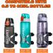 Bike Water Bottle Holder 2 Pack | No Screws, Double Fix with Removable Velcro | Lightweight Aluminum Alloy | Mountain & Road Bicycle Cup Cage | Silver - Buy Online on GoSupps.com