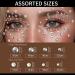 Shop Teenitor Face Gems - Self-Adhesive Rhinestone Makeup for Festivals Concerts & More | Stick-On Pearls & Hair Gems - Buy Online on GoSupps.com