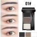Erinde Eyebrow Powder Makeup Palette 3 Colors Brow Powder Palette w/ Brush Dark & Light Brown Eyebrow Tinted Powder Filler to Shape Natural Eyebrows Long-Lasting Waterproof Eyebrow Makeup Kit #Black Brown - Buy Online on GoSupps.com