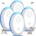 Ultrasound pest control 4 pieces pest distributor electronic pest deflector for insects mice beetles insects cockroaches white#105
