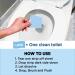Nature Clean Toilet Bowl Cleaner Strips 36 ct | Non-Toxic & Eco-Friendly | Biodegradable Stain & Odor Remover | Plastic-Free Packaging | Septic Safe | No Bleach or Chlorine - Buy Online on GoSupps.com