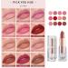 Long Lasting Nude Lipstick - Waterproof & Moisturizing Pink Matte Lip Gloss (#607 White Peach) | Perfect Gift for Women - Buy Online on GoSupps.com