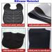 Hair Cutting Guide Cape & Weighted Waterproof Mat for Stylists | Silicone Haircut Collar - Gray - Buy Online on GoSupps.com