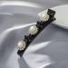 Satin Braided Hair Clips with Sparkling Crystal Stones - 4pcs Set for Women's Styling - Buy Online on GoSupps.com
