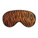 Sleep Mask Tiger Stripes Orange Light Blocking Sleeping Eye Mask Eye Cover with Adjustable Strap Eye Sleep Shade Cover