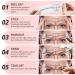 Skymore Eyebrow Stencils - 100 PCs Disposable Microblading Rulers for Perfect Permanent Make-Up | International Shipping - Buy Online on GoSupps.com