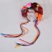 DreamLily Dia de Los Muertos Day of The Dead Headpiece Frida Kahlo Mexican Flower Crown Ribbon Headband Party Costume NC22 (Mexican Crown Ribbon) - Buy Online on GoSupps.com