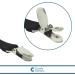 Comfy Clothiers Elastic Mitten Clips - Steel Grip Glove Clips for Kids and Adults - Buy Online on GoSupps.com
