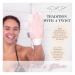 Seraphic Skincare Divine Glow Exfoliating Mitt - 2pcs | Vegan Dye-Free & Bleach-Free Korean Body Exfoliator for Self-Tan Removal & Keratosis Pilaris - Buy Online on GoSupps.com