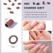 Sanding Bands for Nail Drill - 75pcs #80#120#180 Grit Manicure Efile Sanding Bits Replacement - 3/32 Inch Grinding Polishing Nail Sanding Bands - Ideal for Manicures and Pedicures - Buy Online on GoSupps.com