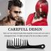 Anti-static wide tooth comb beauty salon shampoo comb suitable for thick long hair and curly hair (Two black) - Buy Online on GoSupps.com