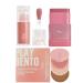 Kaja Juicy Glass Lip Plumping Oil 07 Fig Smoothie + Dewy Bar - Creamy Multi-Stick Blusher & Lip Balm 04 Fig Smoothie Sorbet 10g + 3-in-1 Blendable Sculpting Trio - Play Bento 01 Butter Up Bundle
