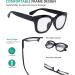 Eyekepper Oversized Reading Glasses - Retro +0.50 Black Reader Glasses for Women | International Shipping Available - Buy Online on GoSupps.com