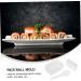 Zerodeko Decked Accessories 2 Sets Rice Ball Mold Decor Rectangular Sushi Musubi Mold Bento Mould Child Making Tools Convenient - Buy Online on GoSupps.com