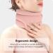 Adjustable Cervical Collar Soft Neck Brace with Breathable Fabric Ergonomic Design Lightweight Portable for Traveling Men Women Relieves Neck Discomfort (Pink) - Buy Online on GoSupps.com