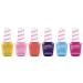 Gelish Mini Clueless Collection 9 mL Soak Off Gel Nail Polish Set 6 Color Pack