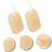FOMIYES 2pcs Bath Brush and Scrubber Set - Natural Sisal Sponges for Body Exfoliation - Buy Online on GoSupps.com