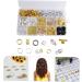 FRCOLOR 5 Boxes Wigs Dreadlocks Pendant Hair Accessories Hair Ornaments Hair Beads Braiding Accessories Hair Extension Rings Hollow Headband Alloy - Buy Online on GoSupps.com