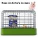 Little Bean Sugar Glider Hammock Bonding Pouch: Small Waterproof Pocket for Rat, Hedgehog - Soft Nest Bed Hideout, Blue - Buy Online on GoSupps.com