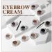Colorful eyebrow cream waterproof three-dimensional stereotypes above the color eyebrows (01) - Buy Online on GoSupps.com